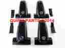 3b0-071-738 00-04 Golf Jetta Volkswagen Vw Replacement Roof Rack End Caps Set Of 4 Oem New