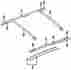 04676642ab Chryslerdodgeplymouth Chrysler Oem Roof Luggage Carrier Support Image 3