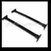 Rrb-path05bk 05-12 Spec-d Tuning For Nissan Pathfinder Roof Top Cross Bars Crossbars Rack Luggage Carrier