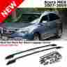 2-rail-acmd07-bk 07-09 2007 2008 2009 Advan-emotion Acura Mdx Black Top Roof Rail Rack Bar Luggage Carrier Direct Bolt-on
