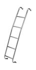 093s7 Surco Short Stainless Steel Van Ladder Sprinter