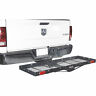 10101167 Ironton Steel Folding Hitch Cargo Carrier Capacity Black