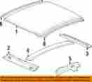 10445201 Gm Oem-frame Rail-side Rail Left