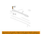 11609900 Gm Oem Roof Rack Rail Luggage Bolt