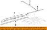 1246900597 Mercedes Oem Roof Rack Rail Luggage Left