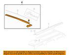 12498493 Carrier-cross Luggage 07-10 Hummer Oem Rack H3 Gm Rail Roof
