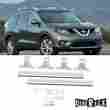 A80016-5810 14-16 2pcs Dinorack Silver Aluminum Roof Rack Cross Bar Luggage Carrier Rail For Rogue X-trail