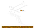 15090960 Rail Left Cover Gm Oem Roof Rack Carrier-rail Luggage Cadillac