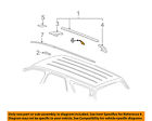 15141688 Gm Cadillac Oem Srx Roof Rack Rail Luggage Cover Right