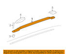 15276973 Gm Chevrolet Oem Hhr Roof Rack Rail Luggage Left