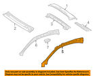Gla250-exterior 1566301700 Mercedes Oem Roof Side Rail Left