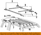 15667586 Support Rack Carrier-center Luggage Oem Roof Gasket Rail Gm