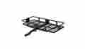 6123147 18153 Curt Manufacturing Cargo Luggage Carrier Car Suv Truck Travel Rack Storage Hitch Black 612314181537