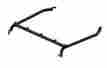 182769 Mbrp Exhaust Roof Rack Extension Fits 07-15 Wrangler Jk Black 882963121622