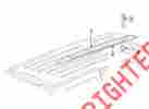 1jz851jcaa Chrysler Brand New Genuine Oem Roof Luggage Carrier Side Rail