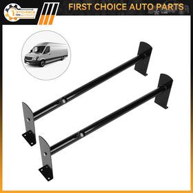 1st109902choice 1stchoice-autoparts 2 Bars Van Ladder Roof Rack Bulky Tools Carrier For Chevy Gmc Express Ford Dodge