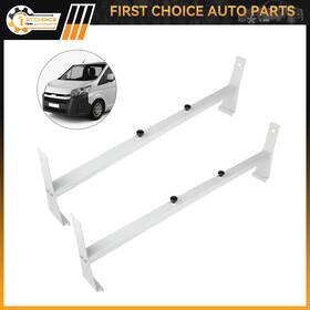 1st109906choice 1stchoice-autoparts 2 Bar Van Roof Ladder Rack Cargo Carrier Bulky Tools For Chevy Ford Gmc