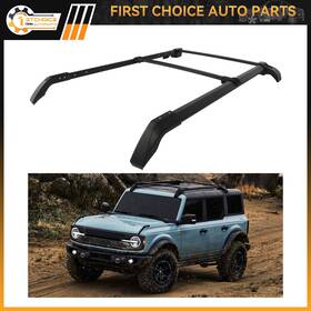 1st111390choice 1stchoice-autoparts Aluminum Roof Rack For 2021-2024 Ford Bronco 2x Cross Bar Side Rail