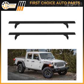 1st111395choice 1stchoice-autoparts Roof Rack Cross Bar Aluminum For 2007-2023 Jeep Gladiator Luggage Cargo Carrier