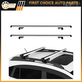1st116291choice 1stchoice-autoparts 52 Inch Aluminum Universal Cross Bar With Key For High Raised Roof Rails
