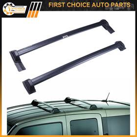 1st11771060104598choice 1stchoice-autoparts Cross Bar Roof Rack Set Luggage Cargo Carrier Black For Honda Element 2003-2011