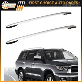 1st11771301106623choice 1stchoice-autoparts Top Roof Side Rail Luggage Carrier For Toyota Rav4 4dr 2013-2018 Rack Set