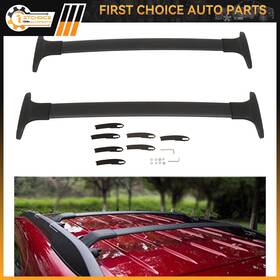 1stchoice-autoparts 1st11771771166324choice Cross Bar Roof Rack Set For Ford Ecosport 2013-22 Luggage Cargo Carrier Black