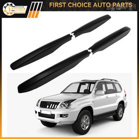 1st11781614160829choice 1stchoice-autoparts 4pcs Roof Side Rail End Cover Shell For Toyota Land Cruiser Prado Fj120 2004-09