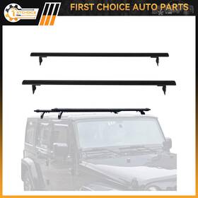 1st118276choice 1stchoice-autoparts Roof Rack Cross Bar For 2008-2019 Jeep Wrangler Aluminum Luggage Cargo Carrier