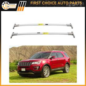 1st118280choice 1stchoice-autoparts Roof Rack Cross Bars Fit For Ford Explorer 2016-2019 Luggage Carrier Silver