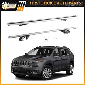 1st135778choice 1stchoice-autoparts 56 Inch Aluminum Roof Cross Bars Universal Crossbars Rack Adjustable