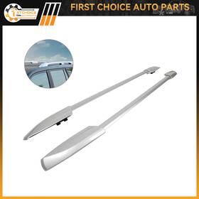 1st160831choice 1stchoice-autoparts Top Roof Side Rail For 2008-2013 Toyota Highlander Silver Aluminum Rack Set