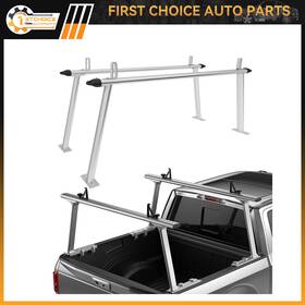 1st166310choice 1stchoice-autoparts 2x 71 Inch Roof Rack Silver High Bed Rear Cross Bar For Pickup Luggage Cargo Carrier