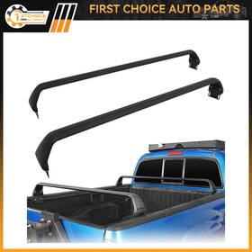 1st166318choice 1stchoice-autoparts Cross Bar Roof Rack Set For 2005-2020 Toyota Tacoma 2nd Gen And 3rd Models Blk