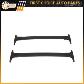 1st166324choice 1stchoice-autoparts Cross Bar Roof Rack Set For 2013-2022 Ford Ecosport Luggage Cargo Carrier Black