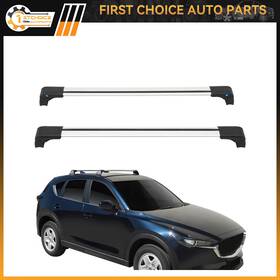 1st169520choice 1stchoice-autoparts Cross Bar Roof Rack Set Luggage Cargo Carrier Black For 2013-2017 Mazda Cx-5 Cx5