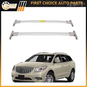 1st169529choice 1stchoice-autoparts Roof Rack Set Cross Bar For 2009-2016 Buick Enclave Luggage Cargo Carrier Silver