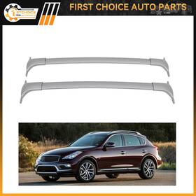 1st170700choice 1stchoice-autoparts Roof Rack Set Cross Bar For 2010-2018 Infiniti Qx50 Luggage Cargo Carrier Silver