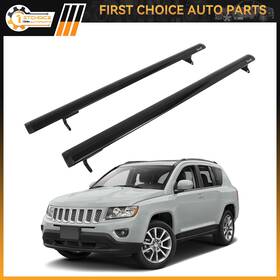 1st174752choice 1stchoice-autoparts Cross Bar For 2011-2017 Jeep Compass Roof Rack Set Rail Kit Baggage Carrier
