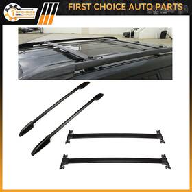 1st833250choice 1stchoice-autoparts Top Rack Cross Bar Side For Toyota 2008-13 Highlandeer Black Aluminum