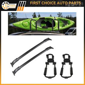 1st833275choice 1stchoice-autoparts Black Kayak Luggage Carrier For 2015-20 Cadillac /chevrolet /gmc Roof Rack Bar