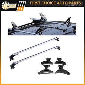 1st833277choice 1stchoice-autoparts Silver Roof Rack For Fits Universal Chevy Ford Honda Carrier Kayak Luggage Bar