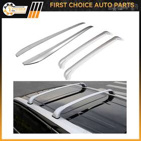 1st838117choice 1stchoice-autoparts Cross Bar Roof Side Rail Silver Rack Set For 2014-2019 Toyota Highlander