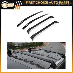1st838118choice 1stchoice-autoparts Black Roof Rack Set Cross Bar Top Side Rail For 2017-2019 Mazda Cx-5 Cx5