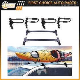 1st838175choice 1stchoice-autoparts Adjustable Canoe Kayak Rack J Bar Cross Black For 2009-2017 Chevy Traverse