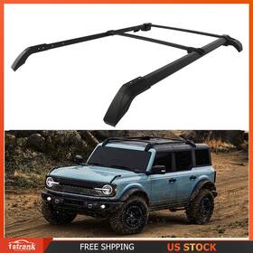 S111t390k40 1strank Autoparts 2x Cross Bar Roof Side Rail Fits 21-24 Ford Bronco Aluminum Rack