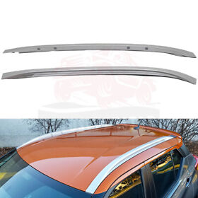 10165428 2 X Roof Rack Side Rail For Nissan Kicks 2018-2020 Luggage Baggage Carrier Cargo