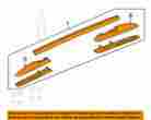 20767317 Gm Oem Roof Rack Rail Luggage Carrier-side Assembly Left