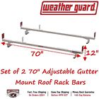 209-3-03 Weather Guard Set Of Adjustable Gutter Mount Roof 783965052115