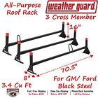 216-5 Weather Guard Roof Mount Steel Ladder Rack Black 783965018210